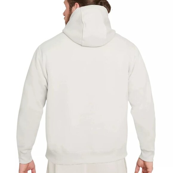 Nike Club Men's Fleece Sweatsuit 2 Pc Tracksuit Matching Bone Beige Tan NWT - Picture 4 of 14